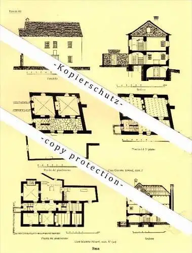 Photographien / Ansichten , 1936 , Tegna , Melezza , Rasa , Prospekt , Architektur , Fotos !!!