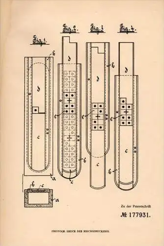 Original Patentschrift - J. Thölking in Wellesweiler b. Neunkirchen , 1906 , Rechenlehrmittel , Mathematik , Schule !!!