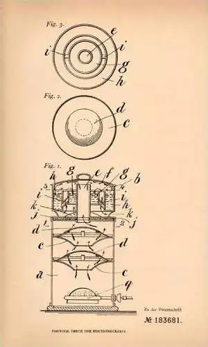 Original Patentschrift - W. Gaskell in Millgate , Wigan , 1906 , Gasheizofen , Heizung , Ofen !!!