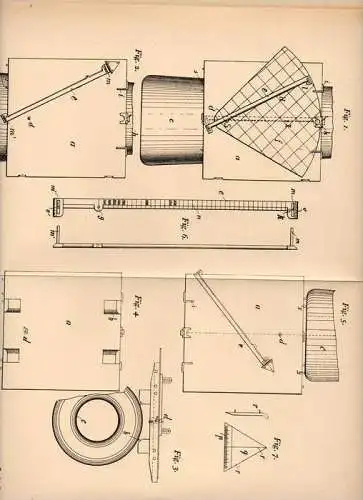 Original Patentschrift - Dr. N. van Huffel in Utrecht und Zwolle , 1905 , Richten von Geschützen , Kanonen !!!