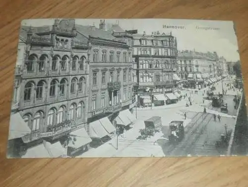 alte AK - Hannover , 1905 , Georgstrasse , Ansichtskarte !!