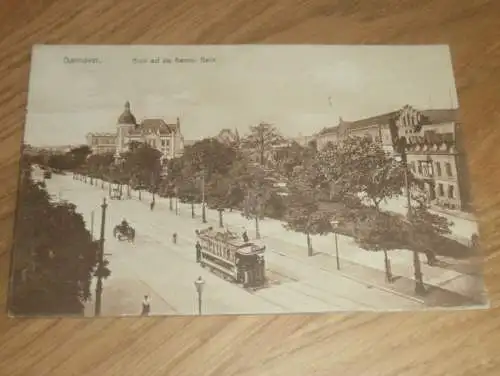 alte AK - Hannover , 1913  , Hannoversche Bank , gelaufen nach Barscamp b. Bleckede , Ansichtskarte !!