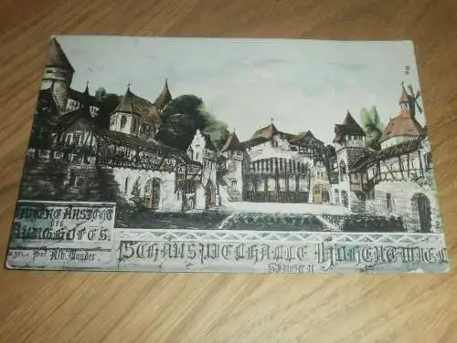 alte AK - Singen , 1908 , Amt Konstanz , Ansichtskarte gel. nach Überlingen !!!