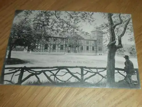 alte AK - Biberach a. Riß  , 1908 , Turnhalle , Ansichtskarte nach Wulting !!!