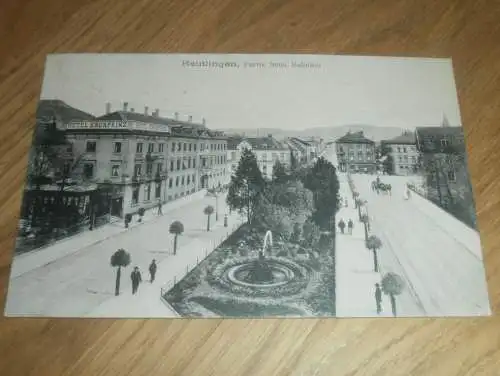 alte AK - Reutlingen , 1910 ,  Partie am Bahnhof , Ansichtskarte !!!