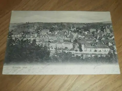 alte AK - Schwäbisch Hall , 1903 , Panorama  , Ansichtskarte nach Beuerlbach !!