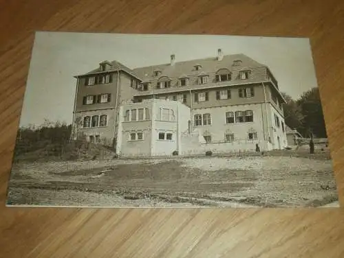 alte AK - Albhotel Traifelberg , 1912 , Bahnstation Lichtenstein , Honau / Rheinau , Ansichtskarte