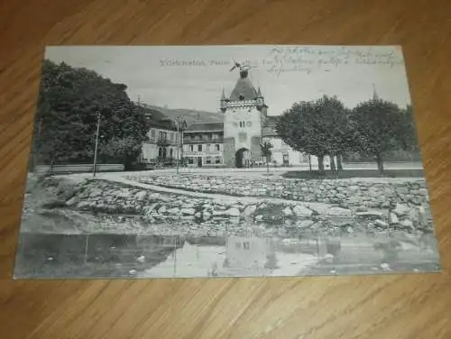 alte AK - Türkheim / Turckheim , ca. 1905 ,   Partie am Tor , Ansichtskarte !!