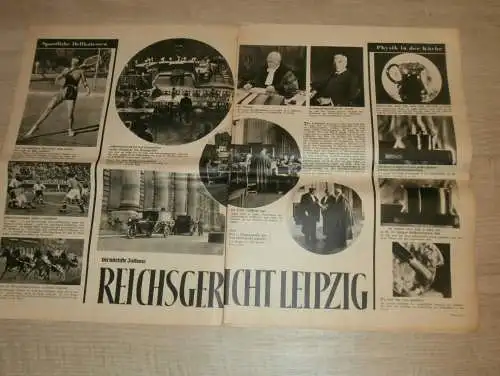 Neue Illustrierte Zeitung 12.01.1933 , Reichsgericht Leipzig , Pferdezucht , Wagner Schätze Eisenach , Reklame / Werbung