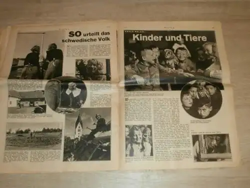 Neue Illustrierte Zeitung 19.10.1933 , Winterhilfe , WHW , Roosevelt und seine Leiden , Pelze , Reklame und Werbung