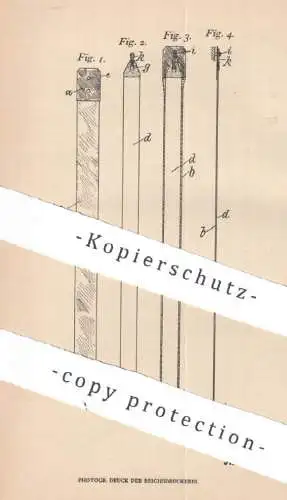 original Patent - Ungeheuer & Hermes , Köln / Rhein | 1905 | Schlagband für Hammond - Schreibmaschinen | Schreibmaschine