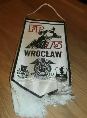 Speedway Wimpel - Wroclaw / Wrocław  1975 , Motorsport !!