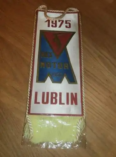 Speedway Wimpel - BKS Motor Lublin 1975 , Motorsport !!