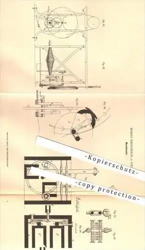 original Patent - Moritz Hirschkron in Wien , 1879 , Maschinenuhr , Uhr , Uhrwerk , Uhren , Uhrmacher !!!