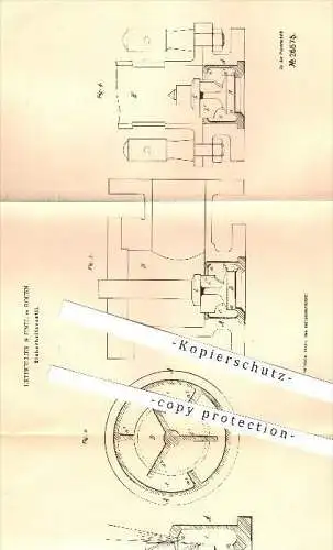 original Patent - Lethuillier & Pinel in Rouen , 1883 , Sicherheitsventil , Dampfkessel , Kessel , Ventil !!!