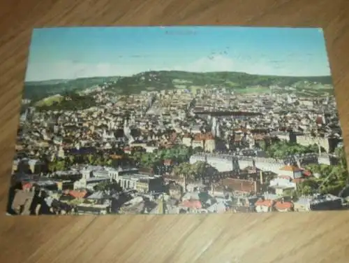 alte AK - Stuttgart , 1910 ,  Panorama , Ansichtskarte !!