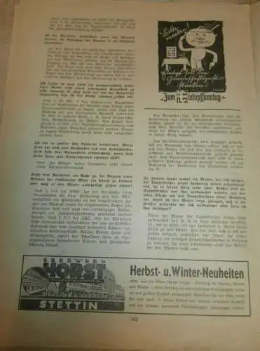 Hausbesitzer-Zeitung für Stettin und Pommern , 7.10.1938 , Juden in der Hausgemeinschaft , Reklame / Werbung !!!