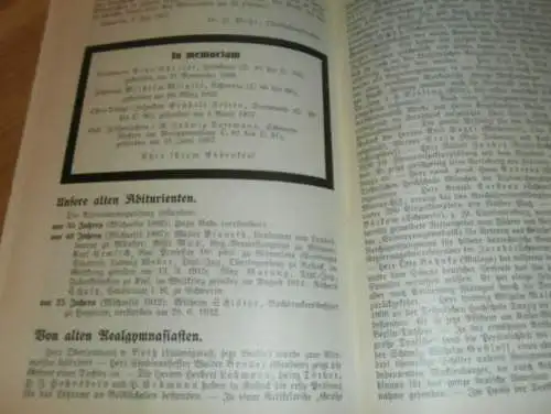 Heft der Schule " Uns oll Schaul" in Schwerin Sept. 1937 , Chronik , Mecklenburg ,mit Mitglieder- und Schülerverzeichnis