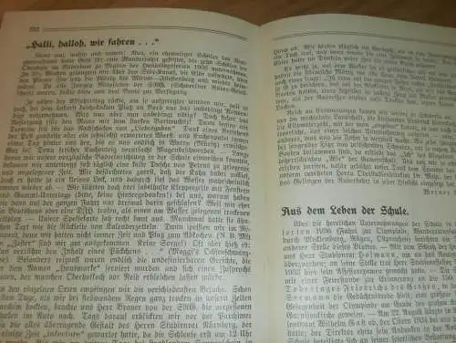 Heft der Schule " Uns oll Schaul" in Schwerin März 1937 , Chronik , Mecklenburg ,mit Mitglieder- und Schülerverzeichnis