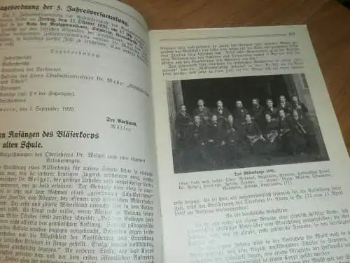 Heft der Schule " Uns oll Schaul" in Schwerin Sept.1935 , Chronik , Mecklenburg ,mit Mitglieder- und Schülerverzeichnis