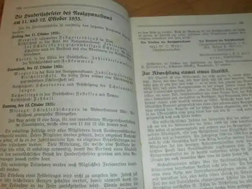 Heft der Schule " Uns oll Schaul" in Schwerin März 1935 , Chronik , Mecklenburg ,mit Mitglieder- und Schülerverzeichnis