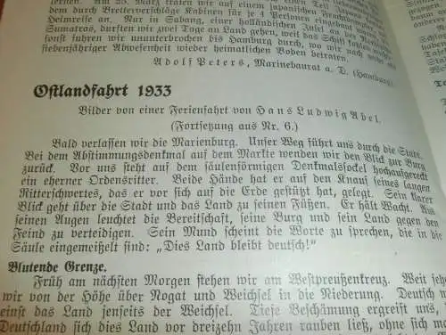 Heft der Schule " Uns oll Schaul" in Schwerin Sept. 1934 , Chronik , Mecklenburg ,mit Mitglieder- und Schülerverzeichnis