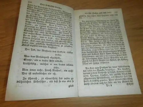 Rostock `sche Zeitung , 28.8.1765 , von Gelehrten Sachen !!!