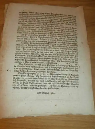 Rostocker Zeitung , 4.08.1813 , für Stadt- und Landmann , Rostock , Kartoffel und Mehl !!!