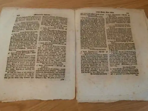 Zeitung Mecklenburg , 15.5.1784 , Schmiede , Neustrelitz , Waren , Wittenburg , Grabow , Warin , Bützow , Sternberg !!!