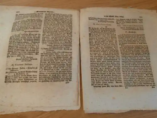 Zeitung Mecklenburg , 15.5.1784 , Schmiede , Neustrelitz , Waren , Wittenburg , Grabow , Warin , Bützow , Sternberg !!!