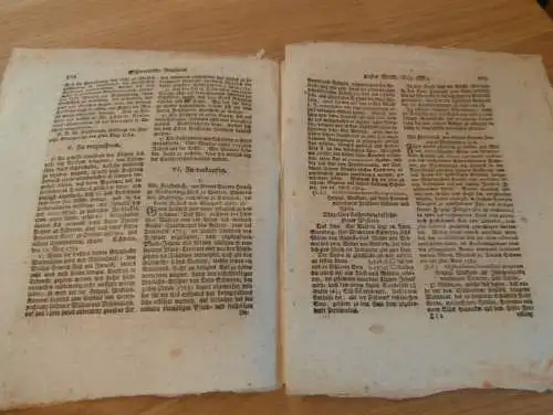 Zeitung Mecklenburg , 15.5.1784 , Schmiede , Neustrelitz , Waren , Wittenburg , Grabow , Warin , Bützow , Sternberg !!!