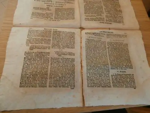 Zeitung Mecklenburg , 4.12.1784 , Wismar , Crümmel , Geld Cours , Goldberg , Bruel , Waren / Müritz , Hagenow , Schwaan