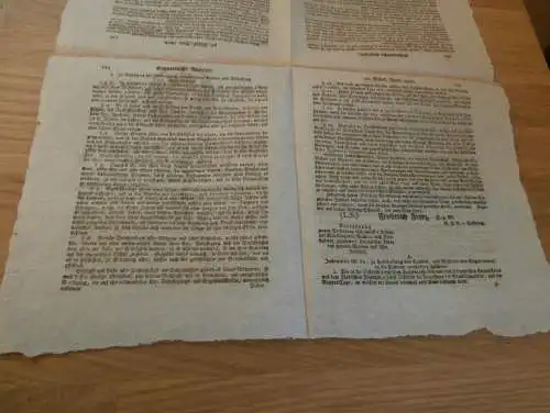 Zeitung Mecklenburg , 15.07.1801 , Bettler und Vagabonden , Husaren Corps gegen Bettelei  !!!