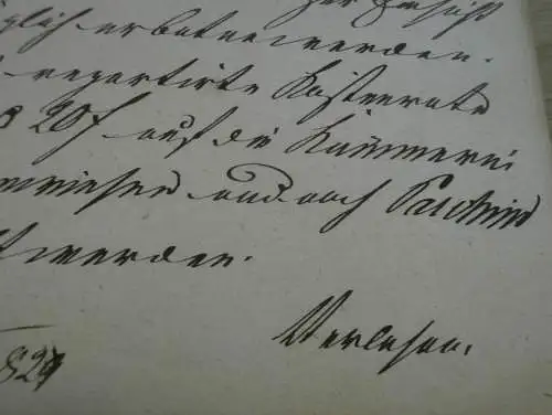 Bürgermeister Krasemann in Neustadt , 1867 , Parchim , Ludwigslust , Dokument 3 Seiten , Adel Mecklenburg !!!