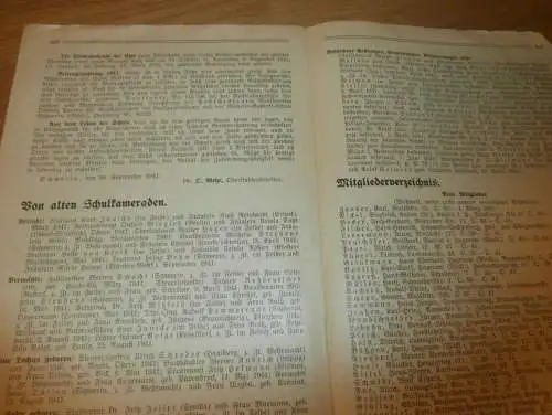 Heft der Schule " Wilhelm-Gustloff-Schule" in Schwerin September 1941 , Chronik , Mecklenburg !!!