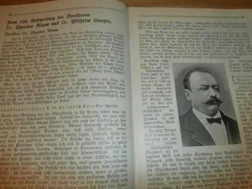 Heft der Schule " Uns oll Schaul" in Schwerin Sept.1932, Chronik , Mecklenburg ,mit Mitglieder- und Schülerverzeichnis