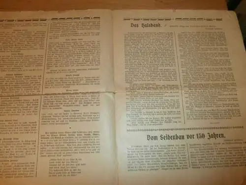 Demminer Zeitung 31.Dezember 1931 , slavische Ortsnamen im Kreis Demmin , Slaven , Seidenbau , Pommern !!!