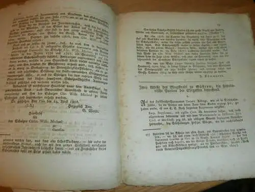 Konvolut Beylagen zu Rostocker Zeitung ,1828 , Stadt Parchim , Plau , Güstrow , Mecklenburg !!!