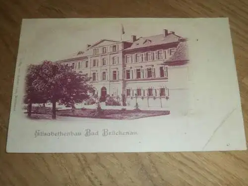 alte AK - Bad Brückenau  , ca. 1905 , Elisabethenbau , Ansichtskarte !!