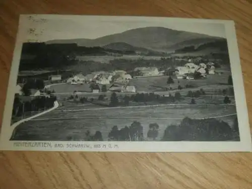 alte AK - Hinterzarten , 1924 , Panorama , Ansichtskarte !!