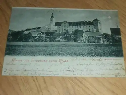 alte AK - Neunburg vorm Wald  , ca. 1908 ,  Panorama , Ansichtskarte !!