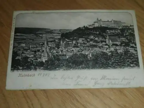 alte AK - Kulmbach , 1907 , Panorama  , Ansichtskarte !!