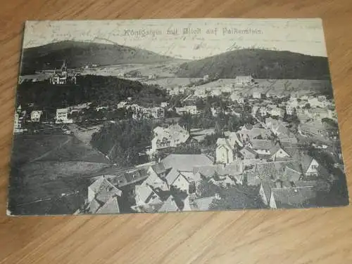 alte AK - Königstein i. Taunus  , 1902 , Unterliederbach , Ansichtskarte