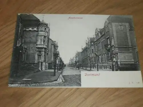 alte AK - Dortmund , ca. 1900 , Arndtstrasse ,  Ansichtskarte !!