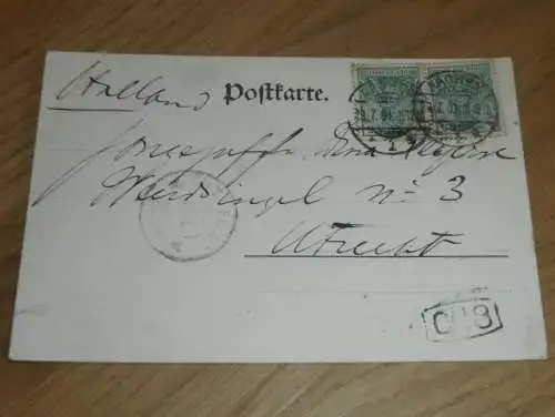 alte AK - Aachen , 1901 , Kriegerdenkmal , Ansichtskarte !!