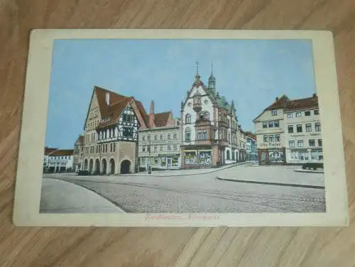 alte AK -  Nordhausen  , ca. 1905 , Kornmarkt , Ansichtskarte !!