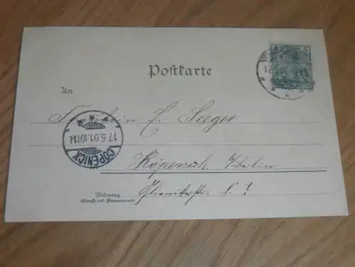 alte AK -  Wernigerode , 1901 , Ansichtskarte !!