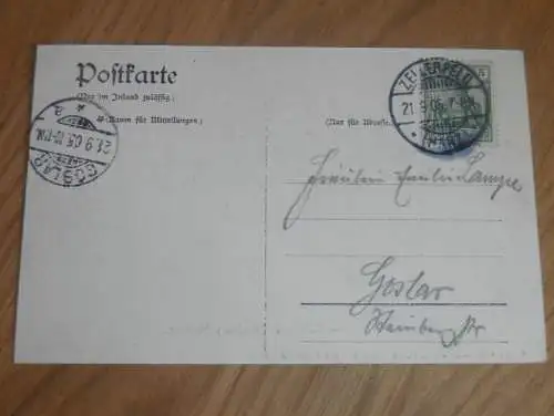 alte AK -  Zellerfeld i. Oberharz , 1905 , Clausthal-Zellerfeld , Ansichtskarte