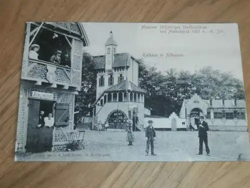 alte AK - Husum , 1903 , Heimatfest und Stadtjubiläum , Ansichtskarte !!!