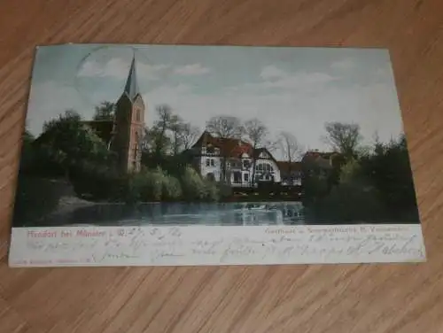 AK - Handorf bei Münster , 1912 , Ansichtskarte !!